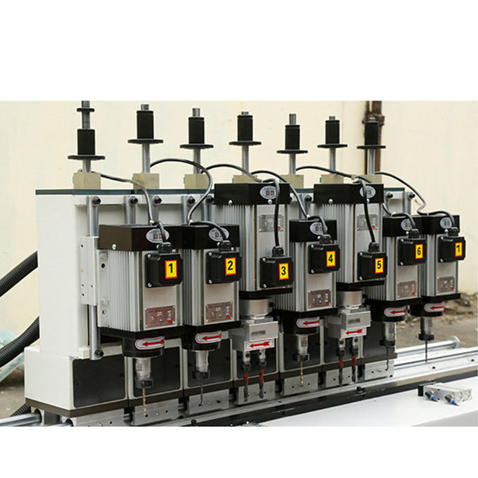 Installation holes 6 axis drilling machine for aluminum PVC alloy doors and windows 1
