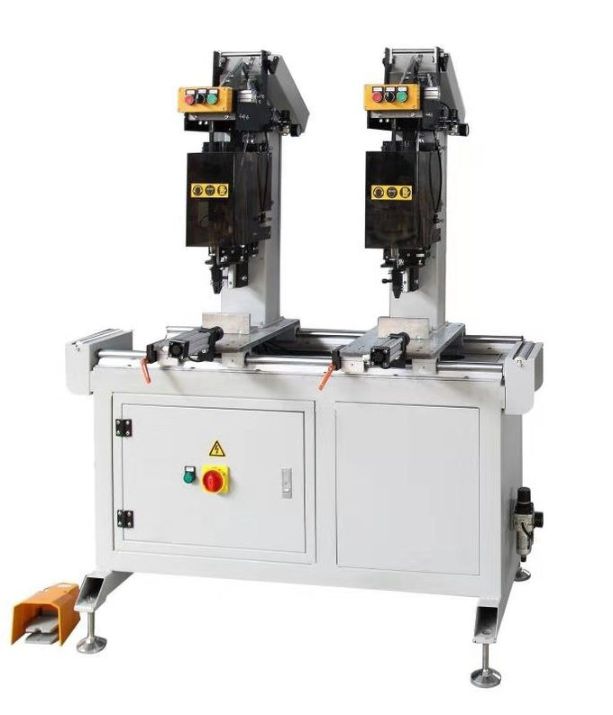 ALUMINUM DOORS WITH INTEGRATED HANDLES METAL CNC MACHINING ALUMINIUM HAND HYDRAULIC PRESS PVC FRAME SCREW MACHINERY FOR 2