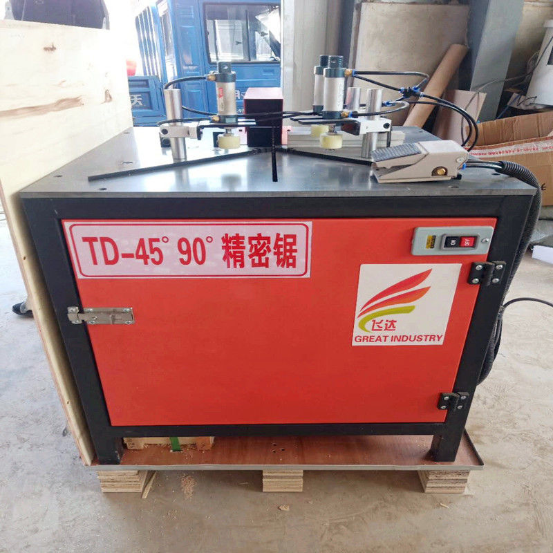 PVC WINDOWS AND DOORS MAKING MACHINES ALUMINIUM DOOR UPVC WINDOW CUTTING MACHINE