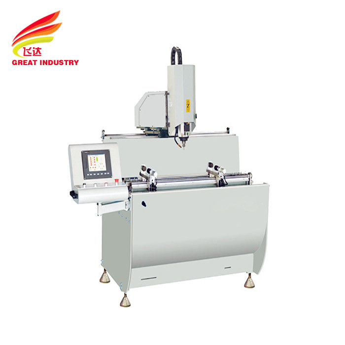 Single Head 3 Axis Cnc Upvc Window And Door Machine Profiling Water Slot
