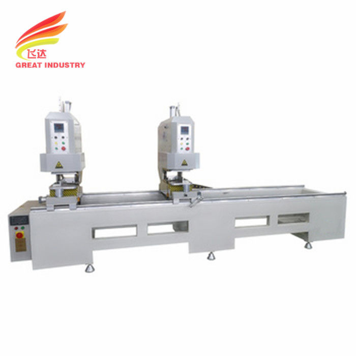 5.25kw Double head pvc window doors machines upvc pvc door two head welding machine