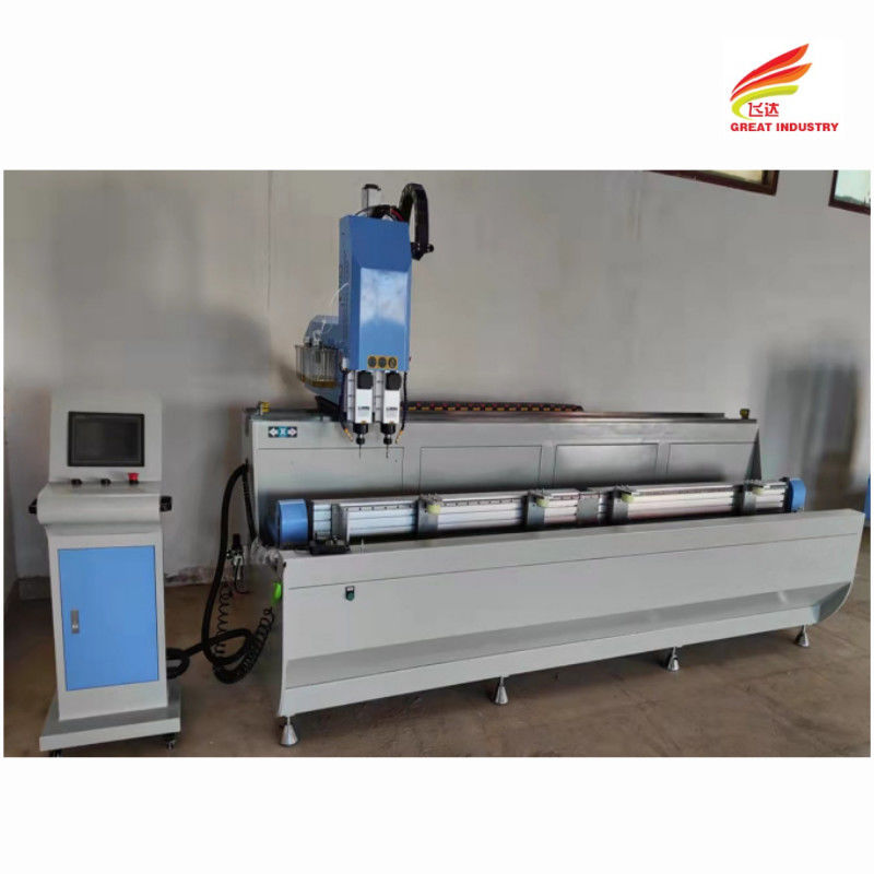 ALUMINUM CURTAIN WALL DRILLING MILLING MACHINE PVC DOOR MANUFACTURING MACHINE CNC DRILLING WITH MILLING MACHINE