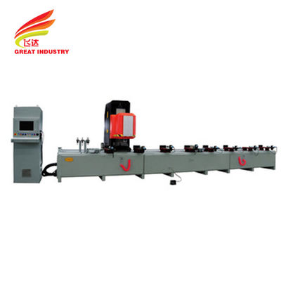 Buy CNC ALUMINUM WINDOWS CURTAIN WALL MACHINE 3 AXIS HIGH PRECISION LEADING SCREWS online manufacture