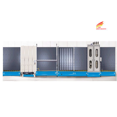 Buy PROFESSIONAL VERTICAL AUTOMATIC INSULATING GLASS MACHINE DOUBLE GLASS PRODUCTION LINE online manufacture