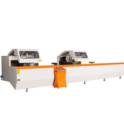 Buy Curtain wall machines 4kw*2 double bevel miter saw 2800r/min compound angle aluminum curtain wall machine online manufacture