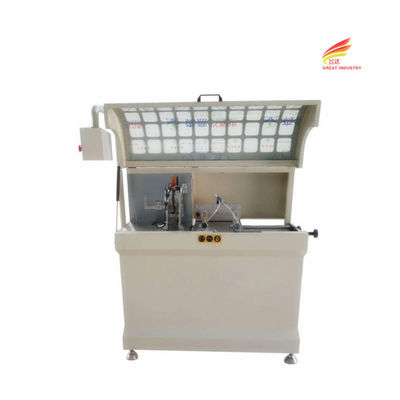 Buy Aluminium windows corners key cutting machine 90 degree automatic cnc aluminum window and door corner connector cutting online manufacture