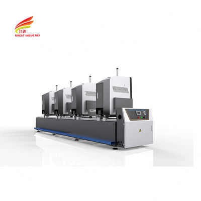 Buy 2.2 kw upvc doors and windows manufacturing machines pvc window door four head seamless welding machine online manufacture