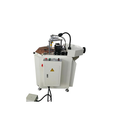 Buy Aluminum extruded doors and windows aluminium corner joint crimp crimping machine for sale online manufacture
