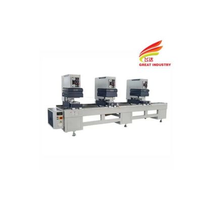 Good price UPVC WINDOW MACHINERY THREE HEAD WELDING MACHINE UPVC WINDOWS MAKING MACHINE online
