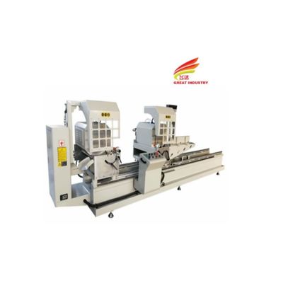 Good price ALUMINIUM PROFILE MACHINE DOUBLE SAW CUTTING MACHINE CNC DOUBLE MITRE SAW online