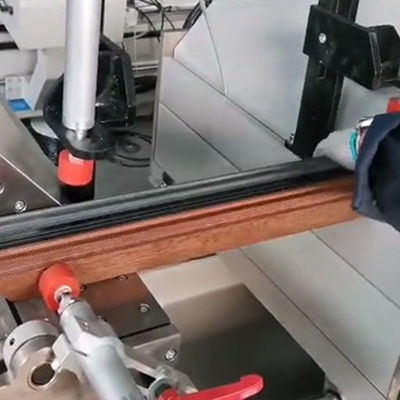Professional Aluminum Window Door Making machinery Double Head Cutting Machine