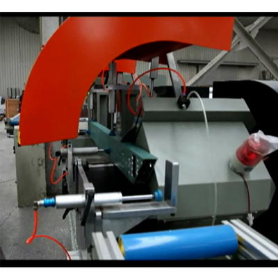 Horizontal aluminium pvc window making cutting saw aluminum cnc cutting machine