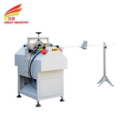 V Shaped Saw groove PVC Profile Cutting Machine 380V 50Hz