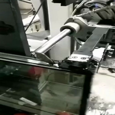 Vertical glass washing glass flip glue table silicon bonding automatic glue spreading machine for insulation glass