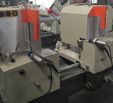 Cutting saw pvc profile cutting window making upvc window fabrication machine