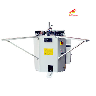 Aluminum upvc windows door frame making machines hydraulic pressure window combining crimping machine