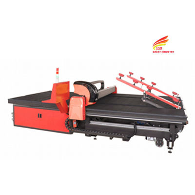 CNC GLASS CUTTING MACHINE 8 HEADED MIRROR CONVEX MACHINE CNC CUTTING GLASS SAW MACHINE GLASS
