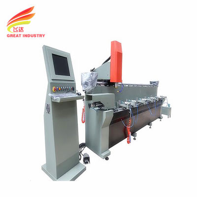 Aluminum milling pvc profile making machines pvc aluminium 3 axes drilling and milling machine