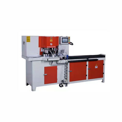 ALUMINUM FABRICATION MACHINES 45 DEGREE ANGLE ALUMINIUM DOUBLE HEAD CNC CUTTING MACHINE