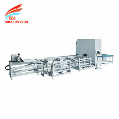 Aluminum upvc machine automatic windows machines upvc window profile cnc cutting center machine for door and windows pro