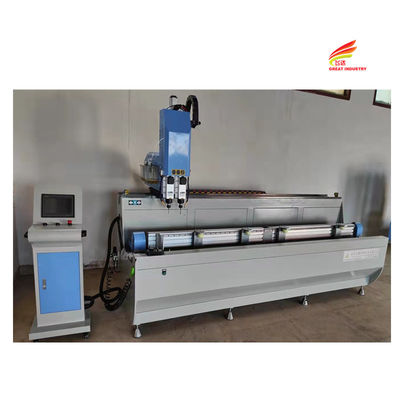 Upvc window profile cnc cutting center machines automated windows aluminium window cnc milling machine