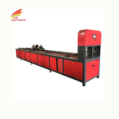 Iron tube cnc upvc aluminum bending cutting door steel punching machine