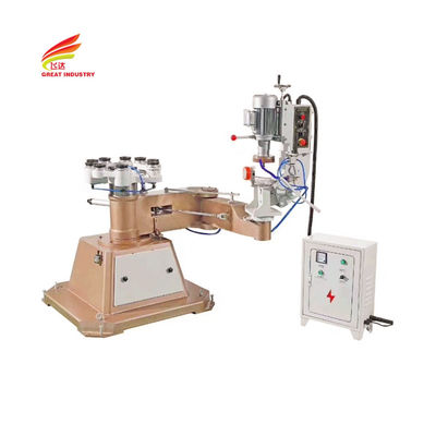 Irregular shape glass edging machine automating round glass horizontal edge polishing machine