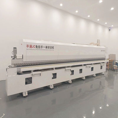FULLY AUTOMATIC SEMI PASS JC PULL FREE INTEGRATED EDGE BANDING MACHINE