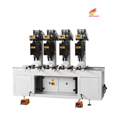 ALUMINUM DOORS WITH INTEGRATED HANDLES METAL CNC MACHINING ALUMINIUM HAND HYDRAULIC PRESS PVC FRAME SCREW MACHINERY FOR