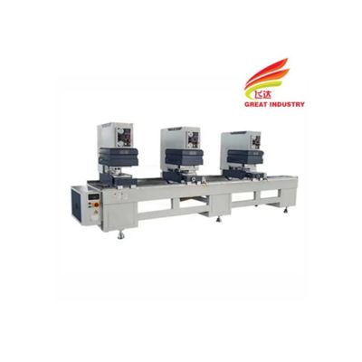 THREE HEAD WELDING MACHINE UPVC WINDOW MANUFACTURING MACHINE